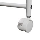 Mozgatható polcállvány, fehér, SUFIK