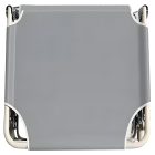 Kerti nyugágy, szürke/bézs, BOVRY