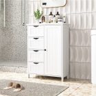 Szekrény/polcállvány, fehér, STORMI