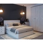 Komód, canyon fenyő/sonoma trüffel tölgy, TEINA KOM2D4S