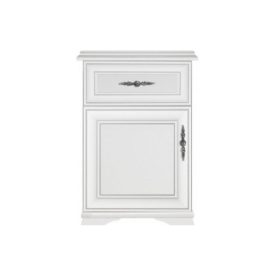 Komód, alpesi fehér, KENTAK KOM1D1SL/P