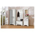 Komód, alpesi fehér, KENTAK KOM1D1SL/P