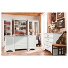 Komód, alpesi fehér, KENTAK KOM4S