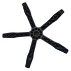 Talp, fekete/szürke, sugár 35 cm, PODSTAVA TYP 8