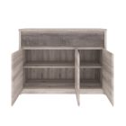 Komód 3D2S, nairobi gesztenye/onix, JESI NEW