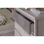 Komód 4S, nairobi gesztenye/onix, JESI NEW