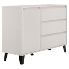 Komód, cashmere, BOGAN NEW 1D3S