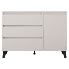 Komód, cashmere, BOGAN NEW 1D3S