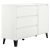 Komód, fehér, BOGAN NEW 1D3S
