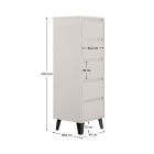 Komód, cashmere, BOGAN NEW 5S40