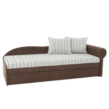 AGA D nyitható kanapé-jobbos - mintás