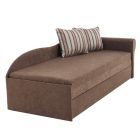 AGA D nyitható kanapé-jobbos - barna