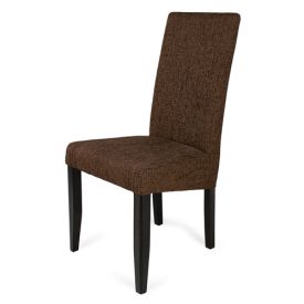 Berta étkezőszék wenge szövet - barna