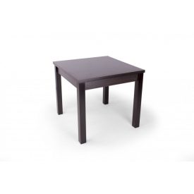 BERTA étkezőasztal 80x80 (fix) - wenge