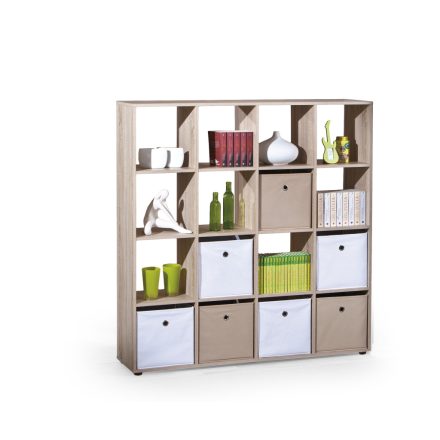 Luini 16 polcos szekrény – sonoma tölgy