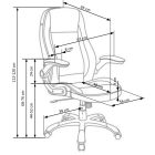 Saturn forgószék – szürke
