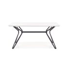 Pascal étkezőasztal – fehér / fekete