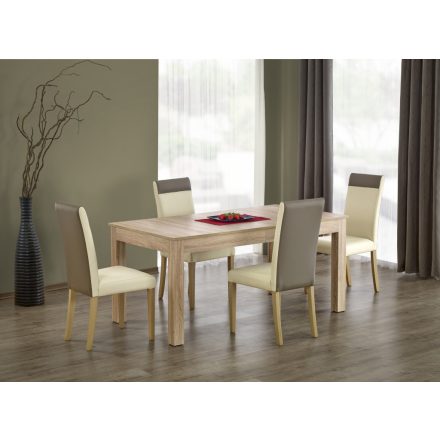 SEWERYN 160/300 bővíthető étkezőasztal, téglalap alakú, szín: sonoma tölgy