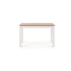 Ksawery étkezőasztal – sonoma tölgy / fehér