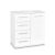 Lima KM-2 komód – fehér