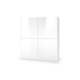 Livo KM-100 komód – fehér