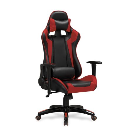DEFENDER gaming forgószék, billenő mechanika, szín: fekete/piros