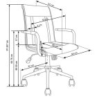 Porto 2 forgószék – fehér