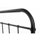 Linda 120 ágy – fekete