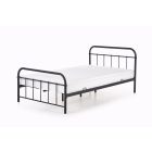 Linda 120 ágy – fekete