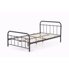 Linda 120 ágy – fekete