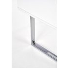 B30 íróasztal – fehér / króm