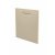 VENTO DM-60/72 mosogatógép front panel, szín: fényes bézs