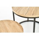 Oreo dohányzóasztal (2 db-os szett) – san remo oak / fekete