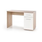 Lima B-1 íróasztal – fehér / sonoma tölgy