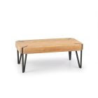 Emily dohányzóasztal – arany / fekete