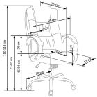 Relax főnöki forgószék – szürke