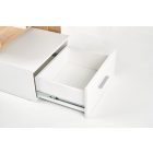 Grosso polcos íróasztal – arany tölgy / fehér