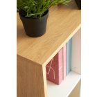 Grosso polcos íróasztal – arany tölgy / fehér