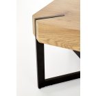 Lavida dohányzóasztal – arany tölgy / fekete