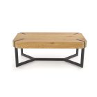 Lavida dohányzóasztal – arany tölgy / fekete