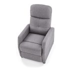 Felipe dönthető pihenőfotel – szürke