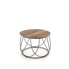 Nubira dohányzóasztal – dió / fekete