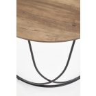 Nubira dohányzóasztal – dió / fekete