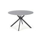 Avelar kerek étkezőasztal – fekete / fehér