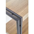 Bolivar REG1 polcos szekrény – arany tölgy / fekete