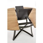 Moretti bővíthető étkezőasztal – arany tölgy / szürke / antracit