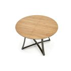 Moretti bővíthető étkezőasztal – arany tölgy / szürke / antracit