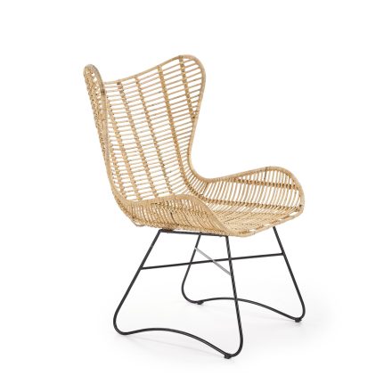 INDIANA pihenőfotel, szín: természetes rattan