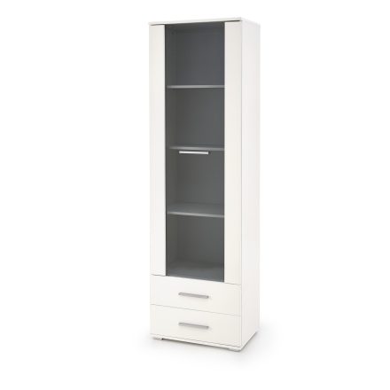 LIMA W-1 vitrin, szín: fehér