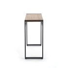 Bolivar KN1 konzolasztal – arany tölgy / fekete